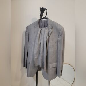 Ralph Lauren Black Label Grey Wool Suit Size 48R New NWoT